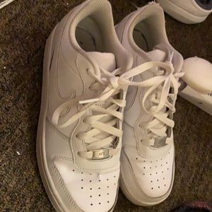 They are creased just a little